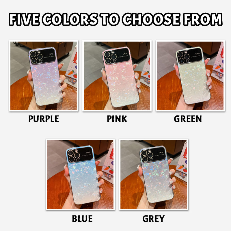 Gradient Seashell Large Window Phone Case