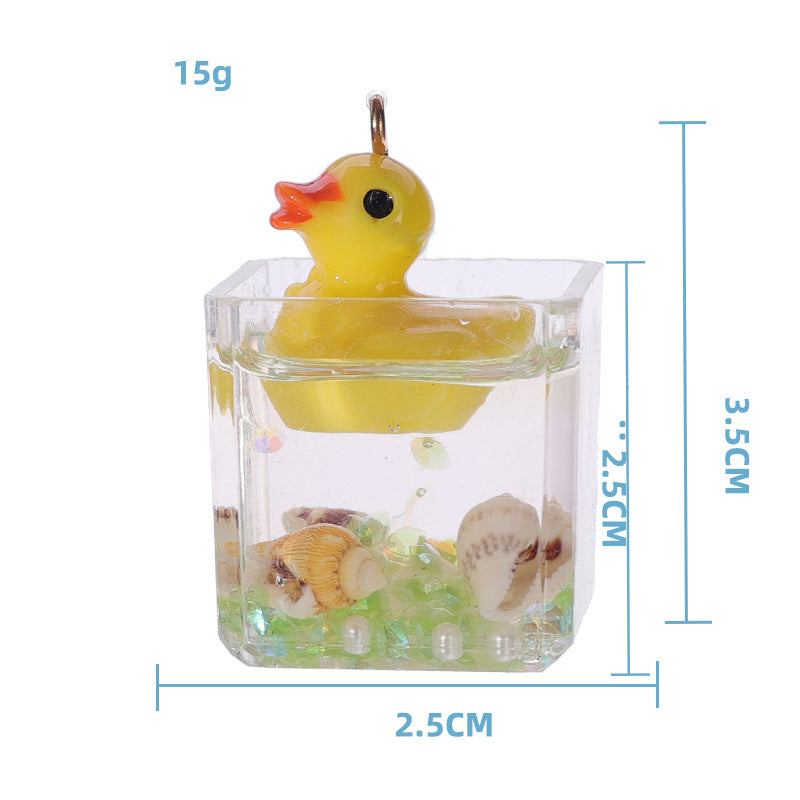 Floating Ornaments for Fish Tank -Duck