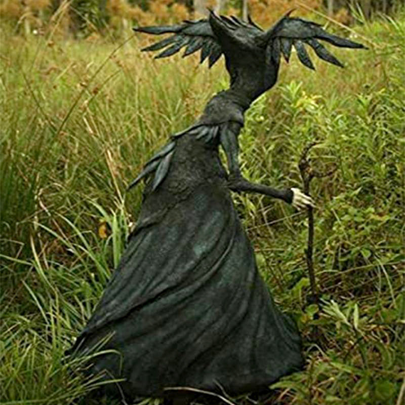 Nightmare Witch Resin Crafts Halloween Garden Decoration