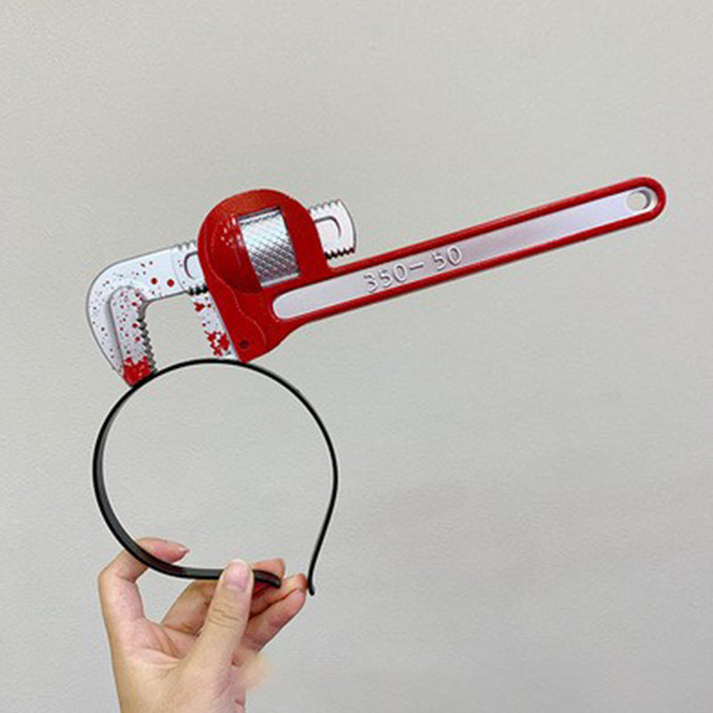 Bleeding Knife Elastic Plastic Headband