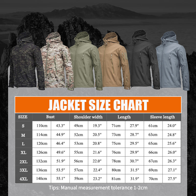 Outdoor Waterproof Military Jacket