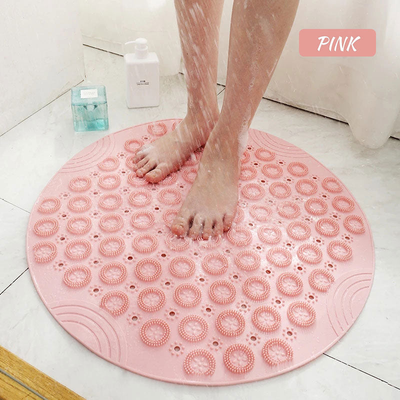Anti-slip Shower Mat with Massage Particles