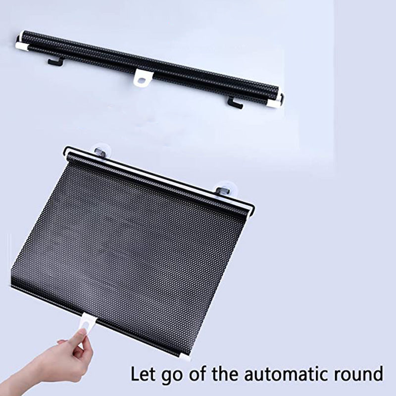 Car Automatic Retractable Sun Shade