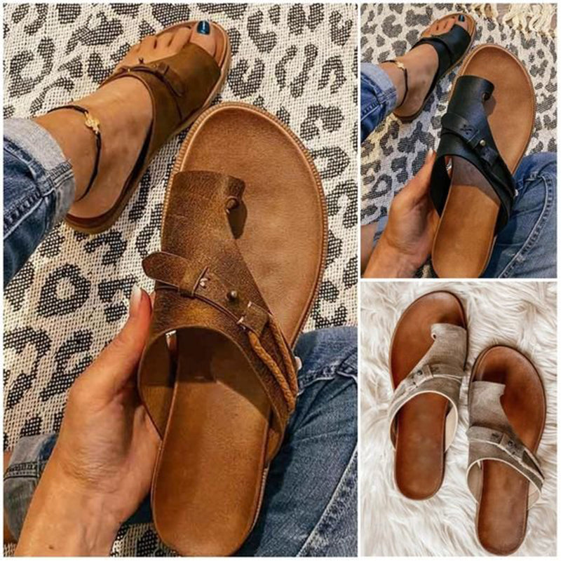 Soft Footbed Orthopedic Summer Sandals 🔥