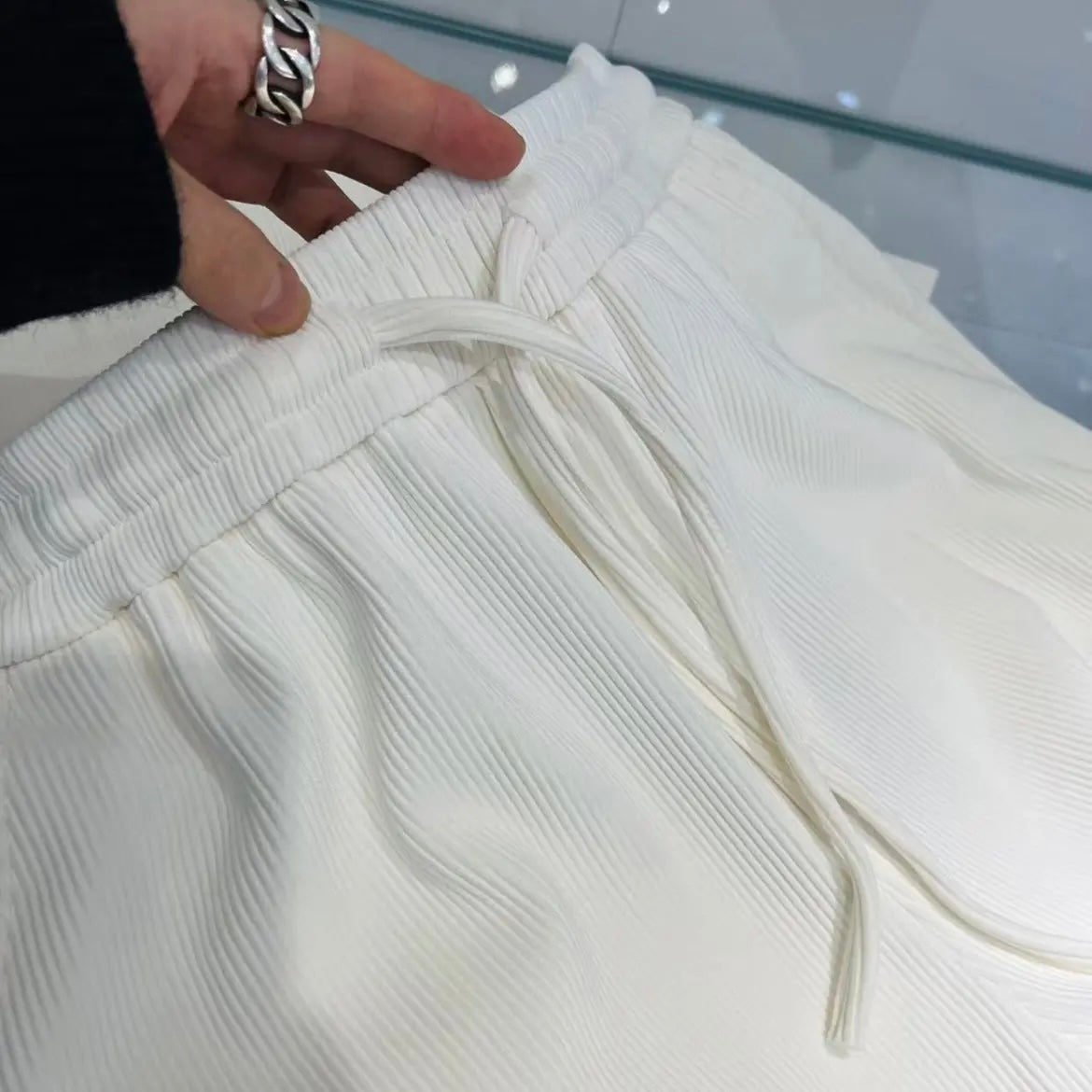 Men's Shirt Casual StripeTwo-Pieces Suit