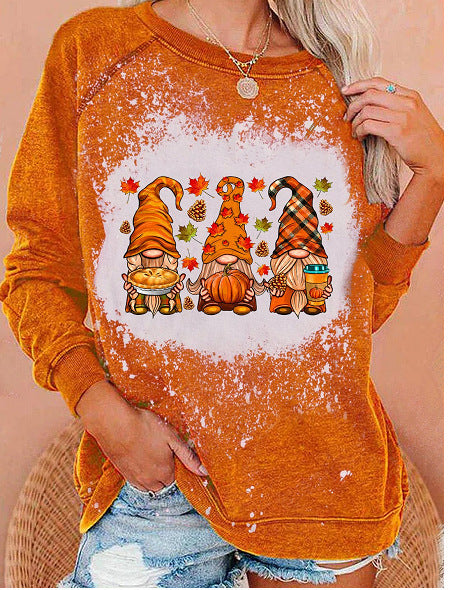 Pumpkin Gnome-Lenght Sleeve Shirt