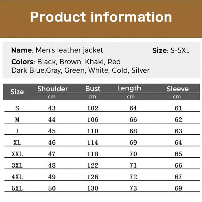 Men's Leather Jacket