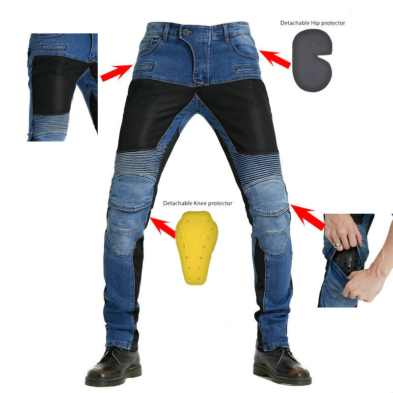Motorcycle Stretch Biker Jeans