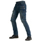 Cargo Multi Pocket Motorcycle Jeans