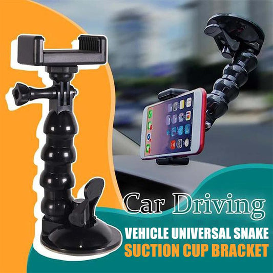 Vehicle Universal Snake Suction Cup Bracket