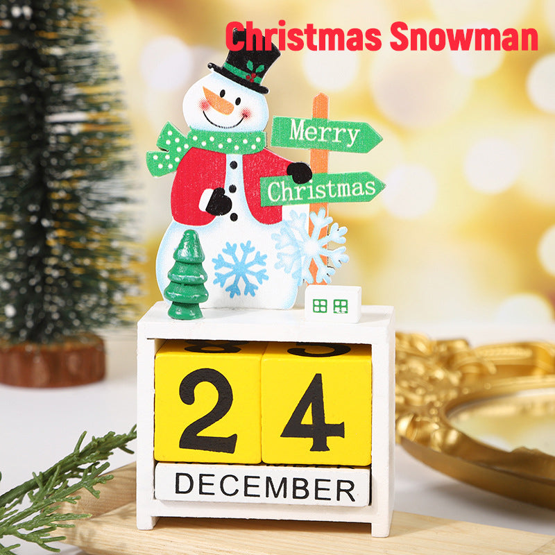 Christmas Calendar Countdown Ornaments