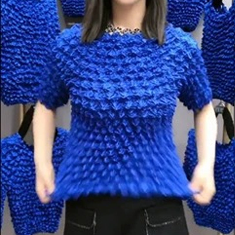 Variety Of Magic Crumpled Bubble Shirt