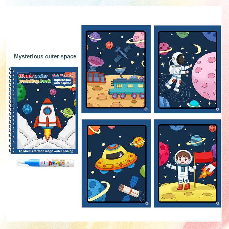 Magical Magic Doodle Water Painting Book