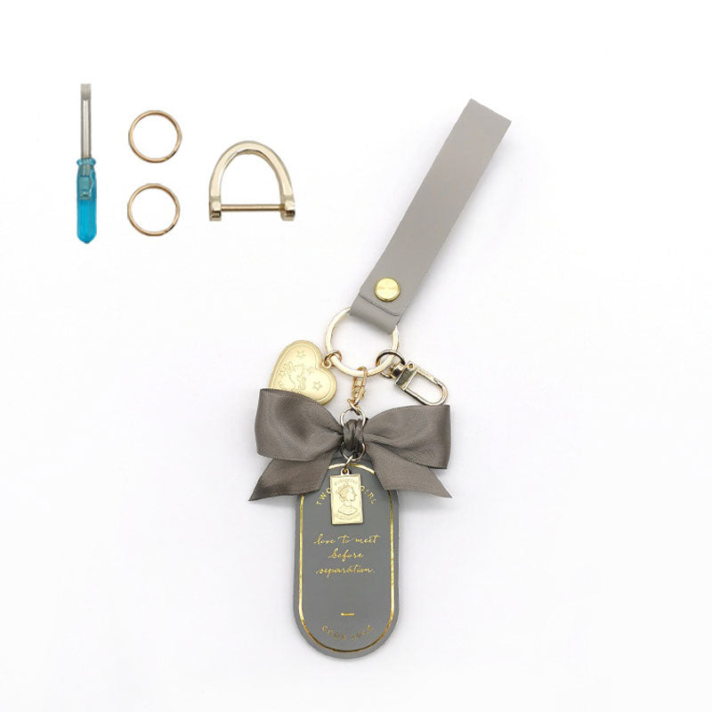 Heart Shaped Car Keychain Pendant