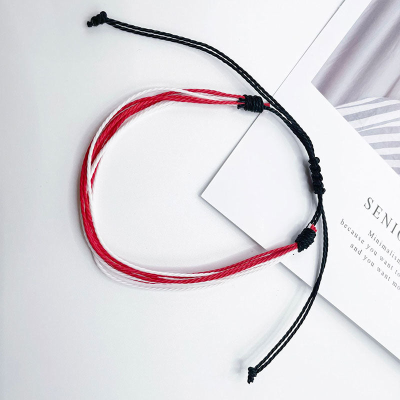 Wax Thread Handwoven Bracelet