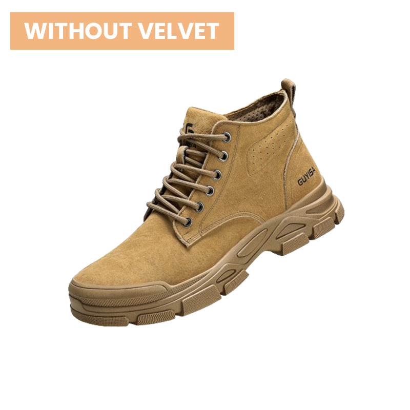 Men's High Top Fleece Shoes