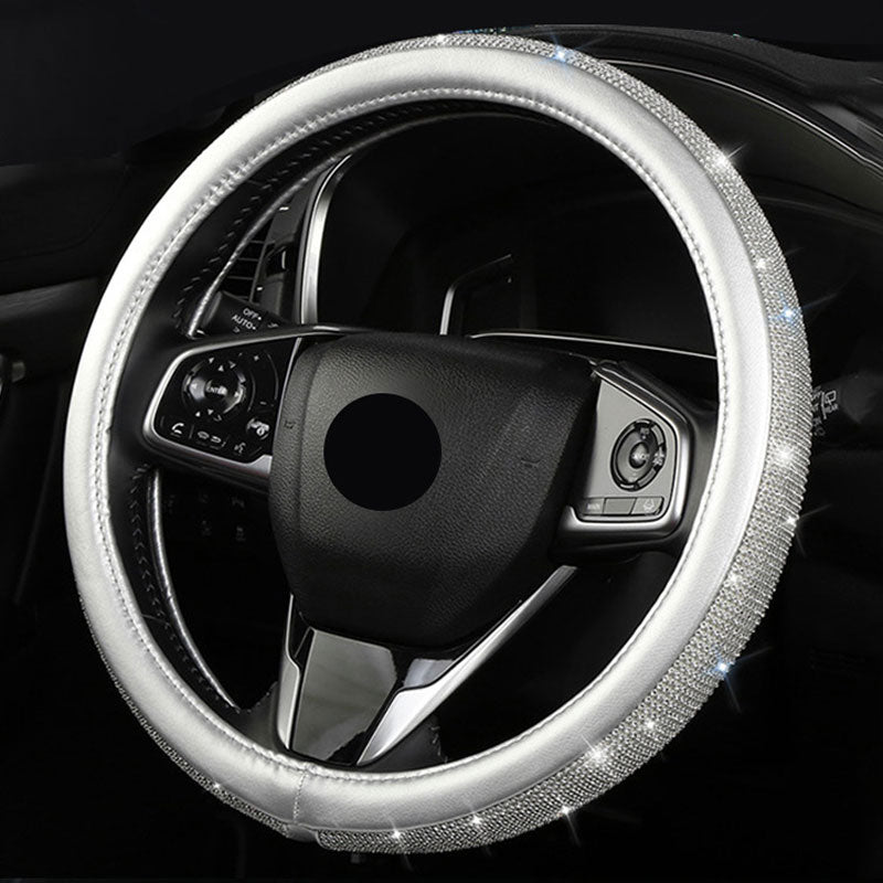 Diamond Car Steering Wheel Cover