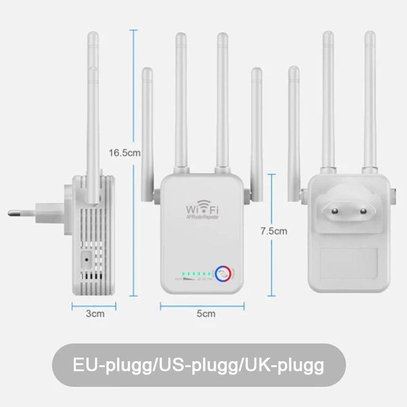 WiFi Utvider Signalforsterker/WiFi Extender Signal Booster