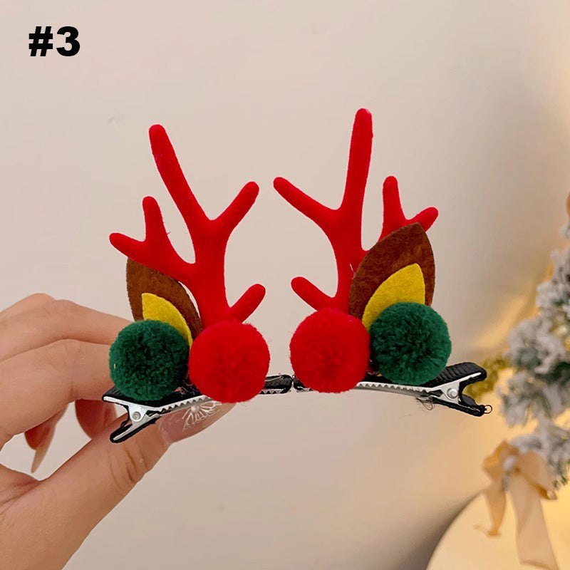 Christmas Antler Hair Clip