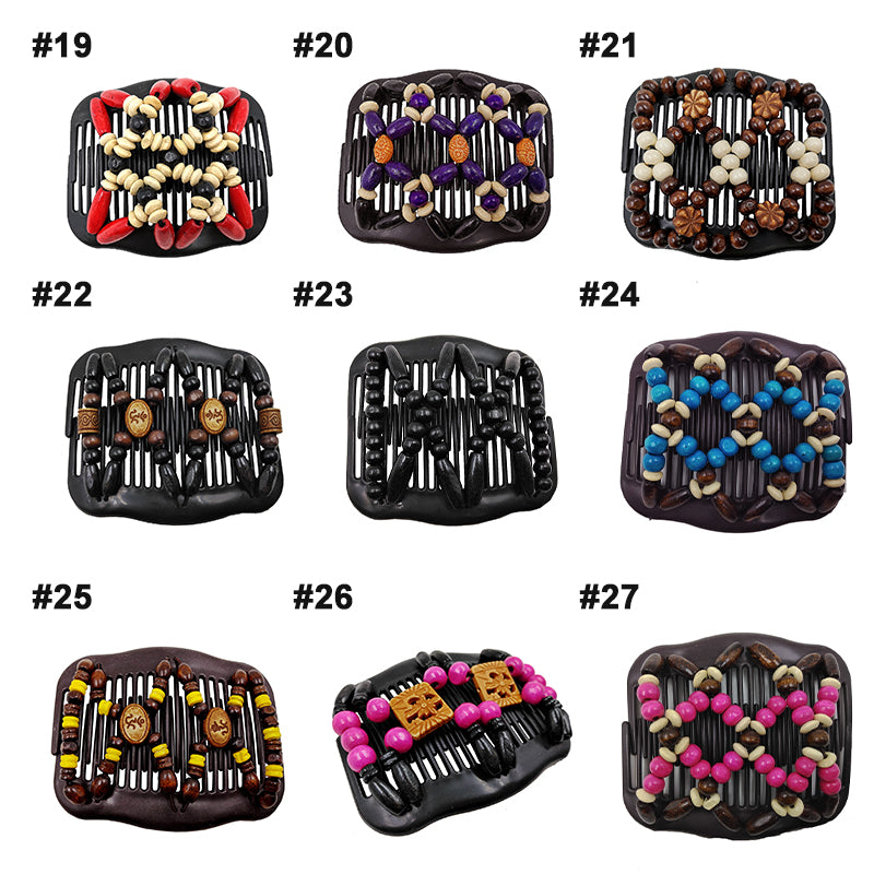 Double Row Elastic Comb