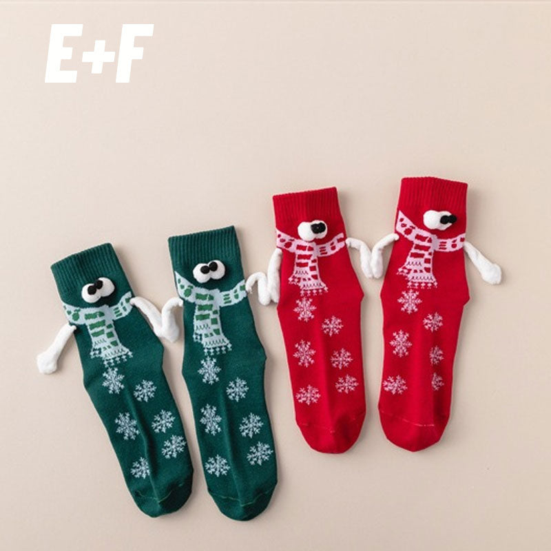 Holding Hands Christmas Stockings