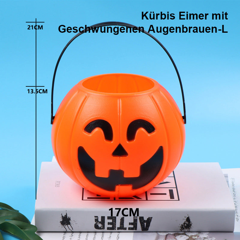 Halloween Kürbiseimer/Halloween pumpkin bucket