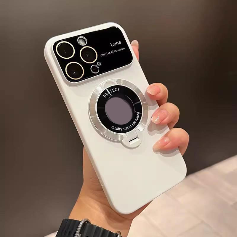 Magnetic Bracket Large Window Phone Case