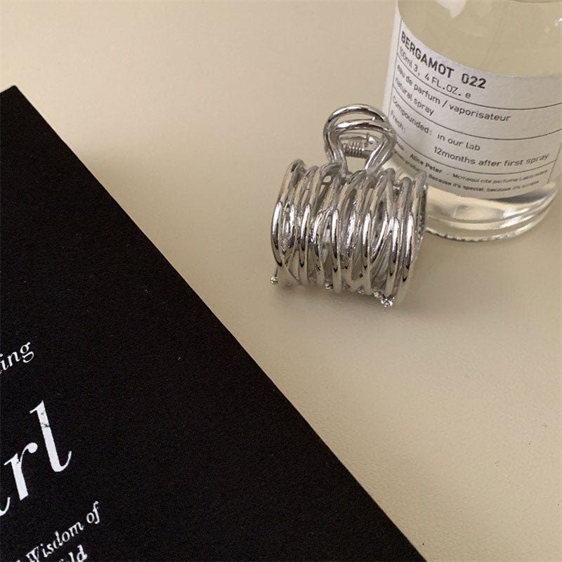 Simple High Ponytail Metal Clip