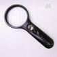 Double Lens Led Light Racket Magnifying Glass