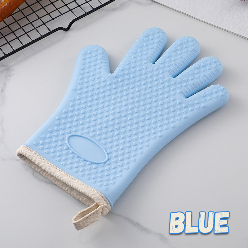 Anti-Slip Thickened Silicone Anti-Scald Gloves