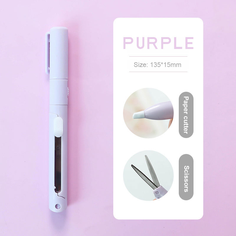2 In 1 Multifunctional Mini Paper Cutting Pen