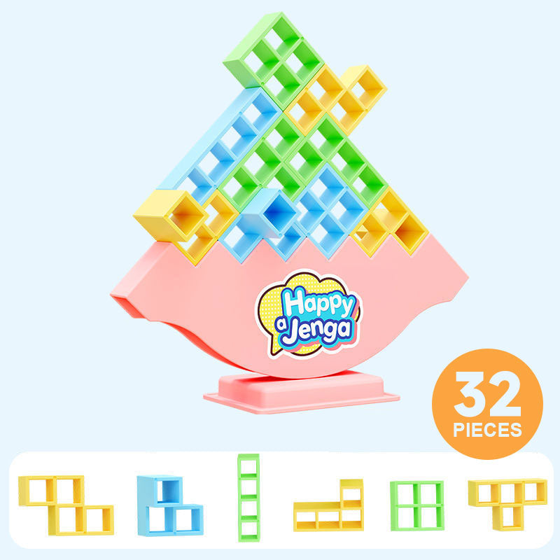 Rocking Jenga Blocks