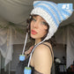 Hand Knitted Fox Ear Beanie