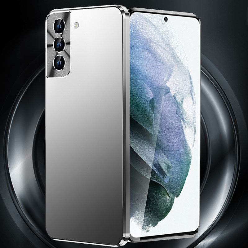 Magnetische Handyhülle mit Aluminium-Metallrahmen