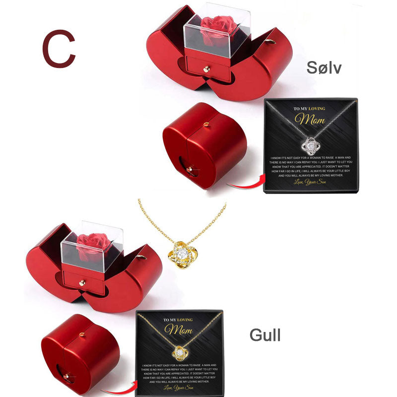 Firkløver Halskjede Feriegave/clavicle chain set