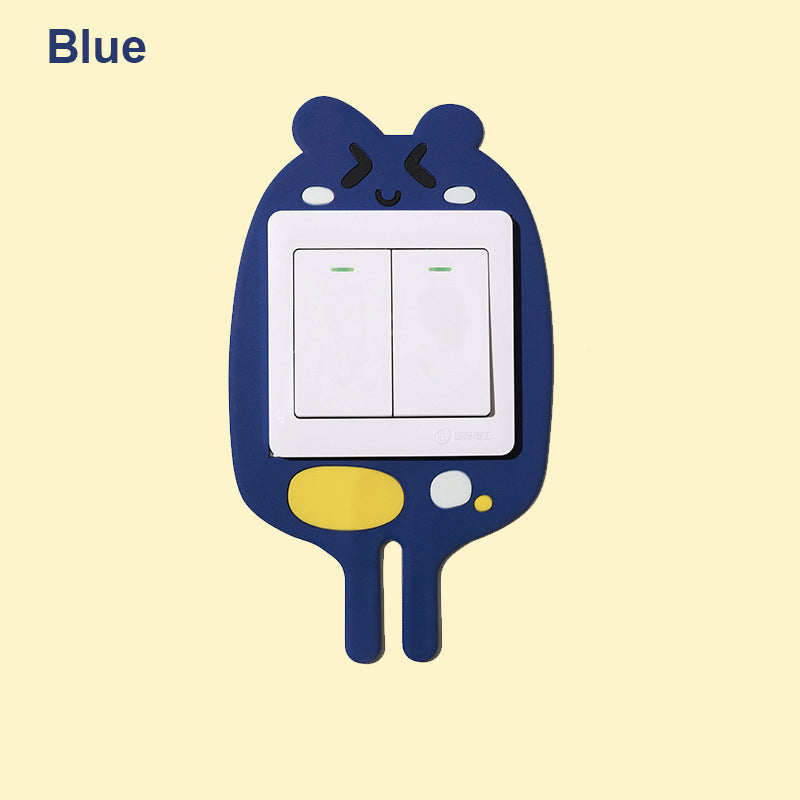 Cartoon Luminous Switch Sticker Hook