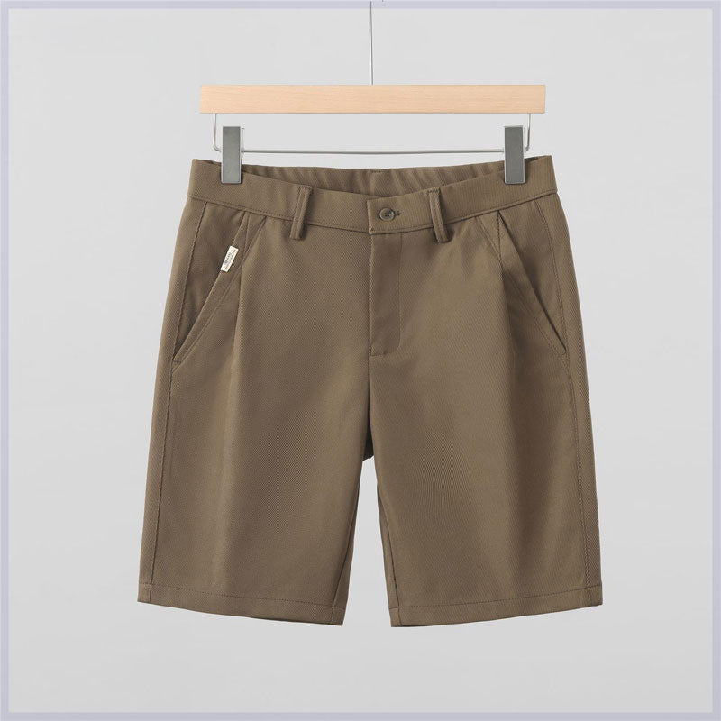Men'S Straight Suit Shorts