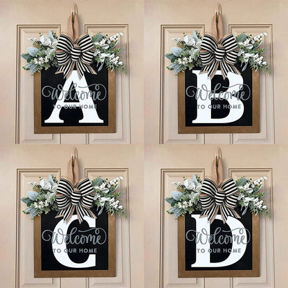Wooden Letter Front Door Decoration Hanging Sign