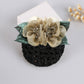 Tulle Flower Hair Net Hair Clip