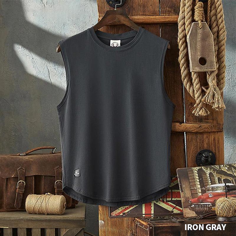 Summer Cotton Sports Sleeveless T-Shirt