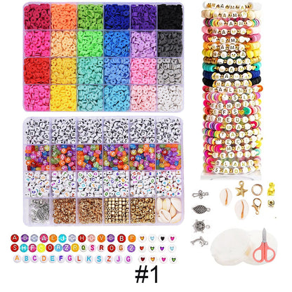 Clay Beads Bracelet Making Kit