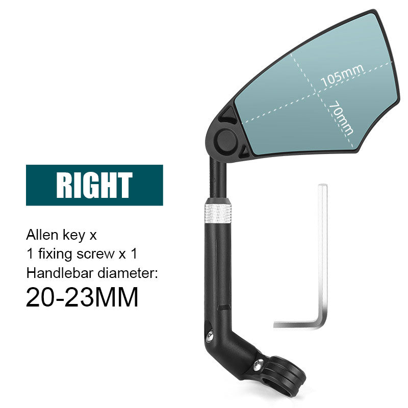 Retractable Bicycle Anti-glare Rearview Mirror