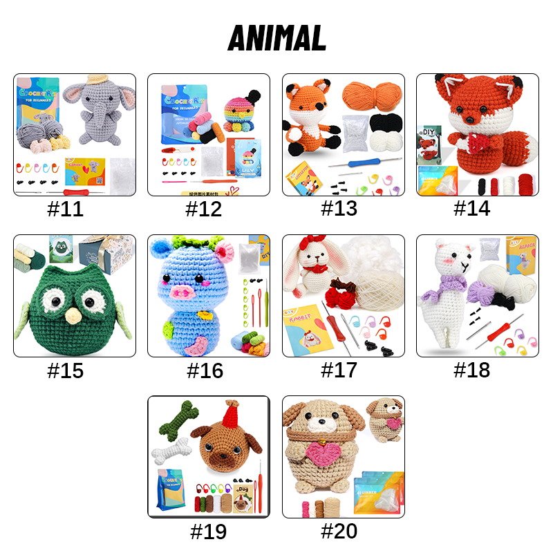 Doll Crochet Material Pack