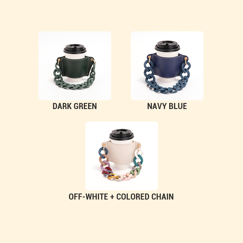Removable Chain Cup Cover Coffee Cup Cover