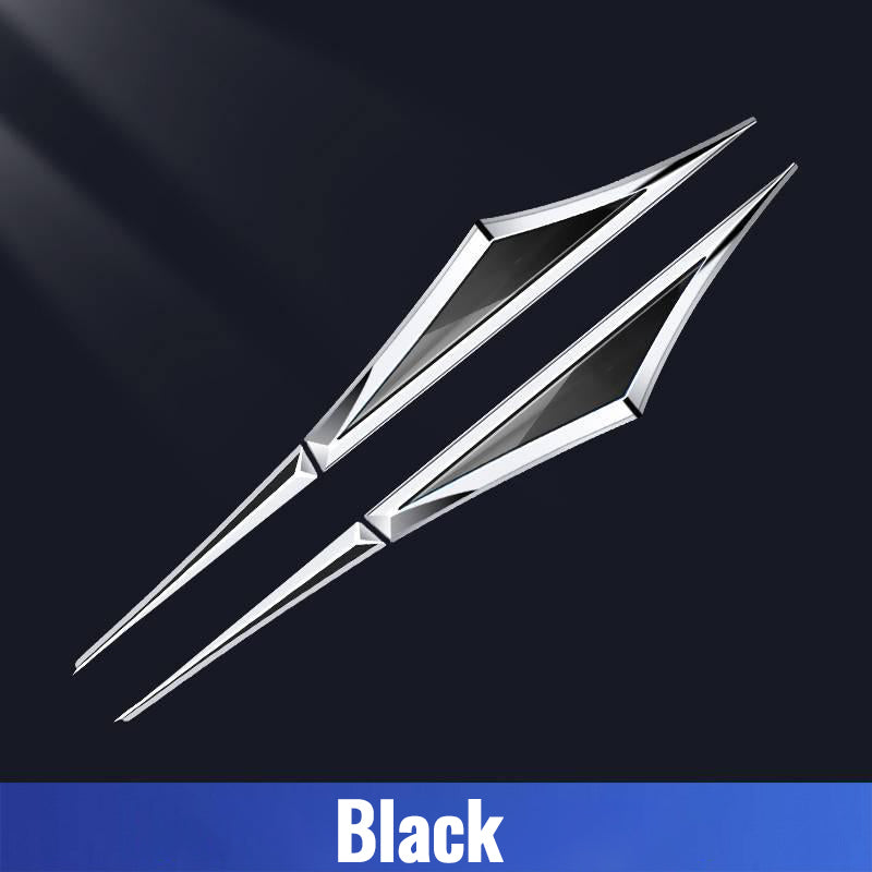 Stainless Steel Car Fender Side Label Sticker（1 pair）