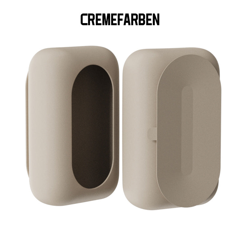 Silikon-Taschentuchbox mit Saugnapf/Suction cup anti-fall and wear-resistant paper box