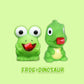 Creative Tongue-sticking-out Frog Squishy Toy