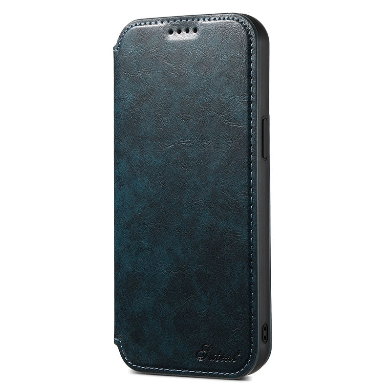 Flip Type Card Magnetic Suction Phone Case