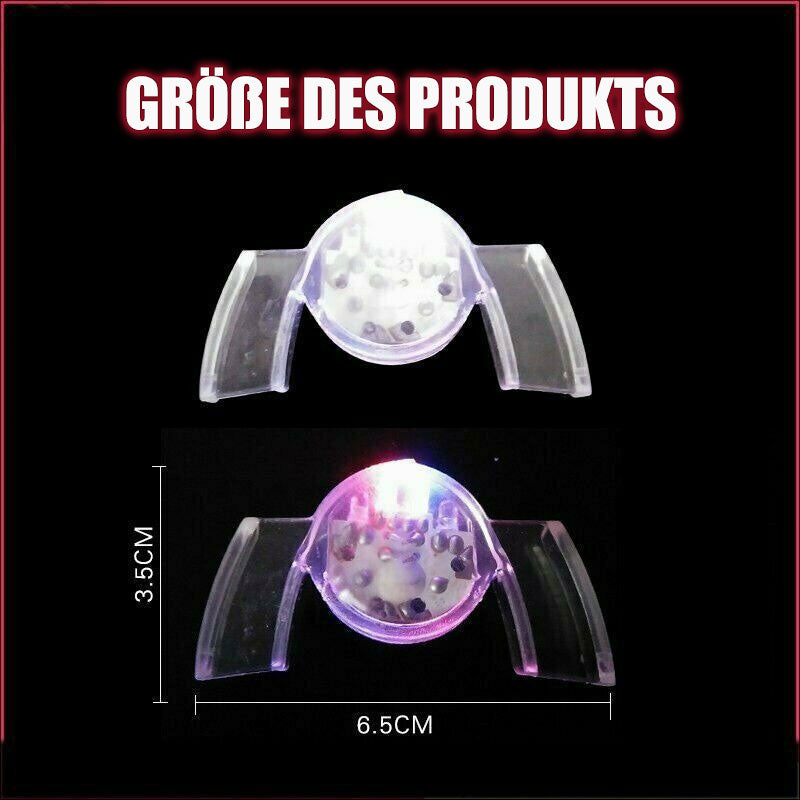 Glitzer-LED-Halloween-Glitzer-Mundbedeckung