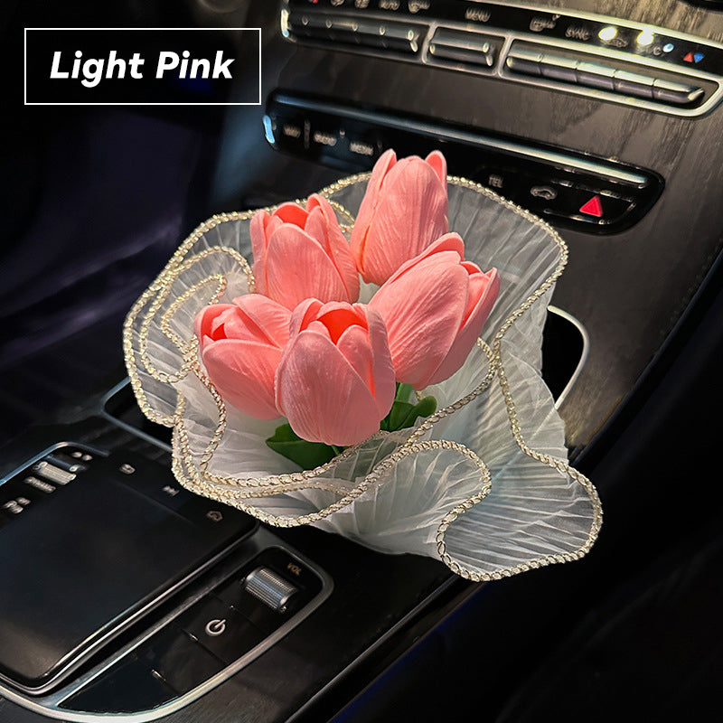 Tulip Bouquet Car Ornaments(5pcs)